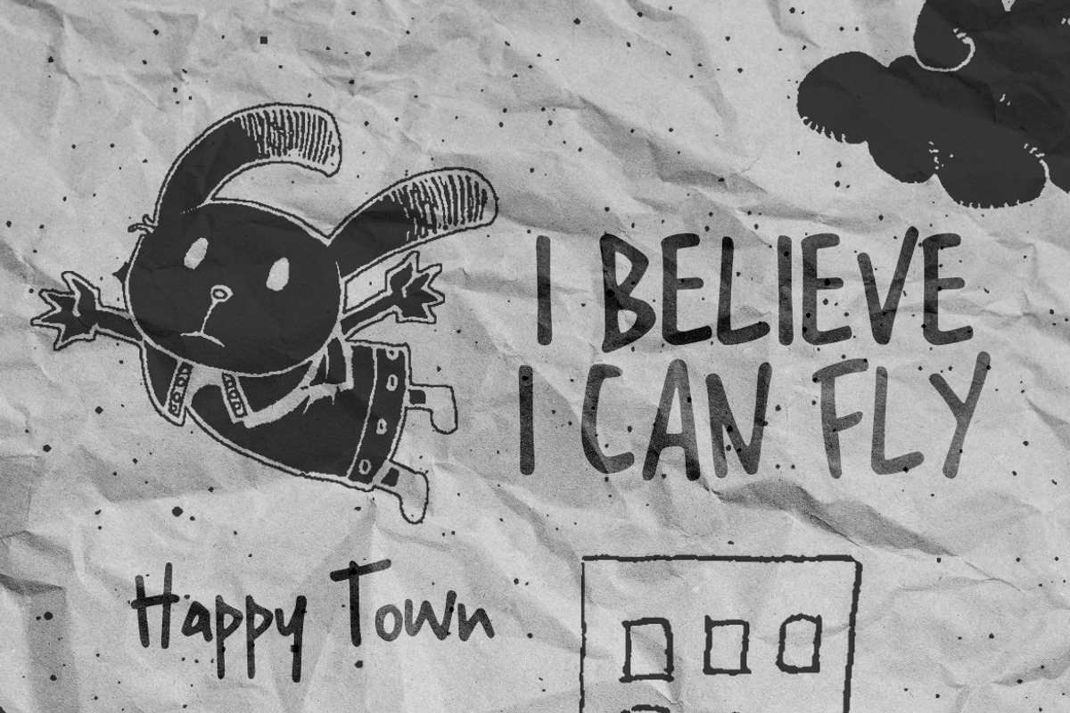 Tiny Rabbit Handwriting Font preview 4