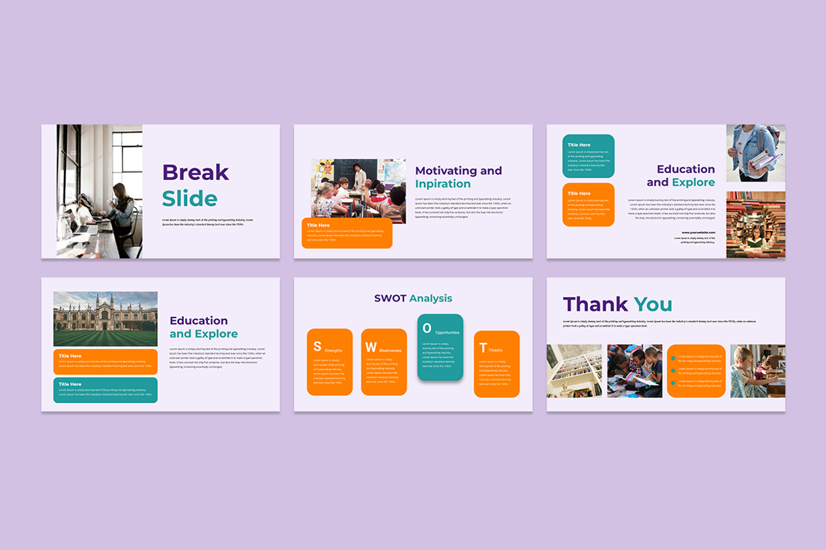 Education - Google Slides Template, a Presentation Template by QR ...