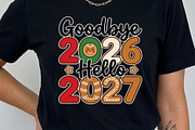 Goodbye 2026 Hello 2027 Christmas, an Emoji Icon by Tanya Kart (Thumbnail 3 of 10)