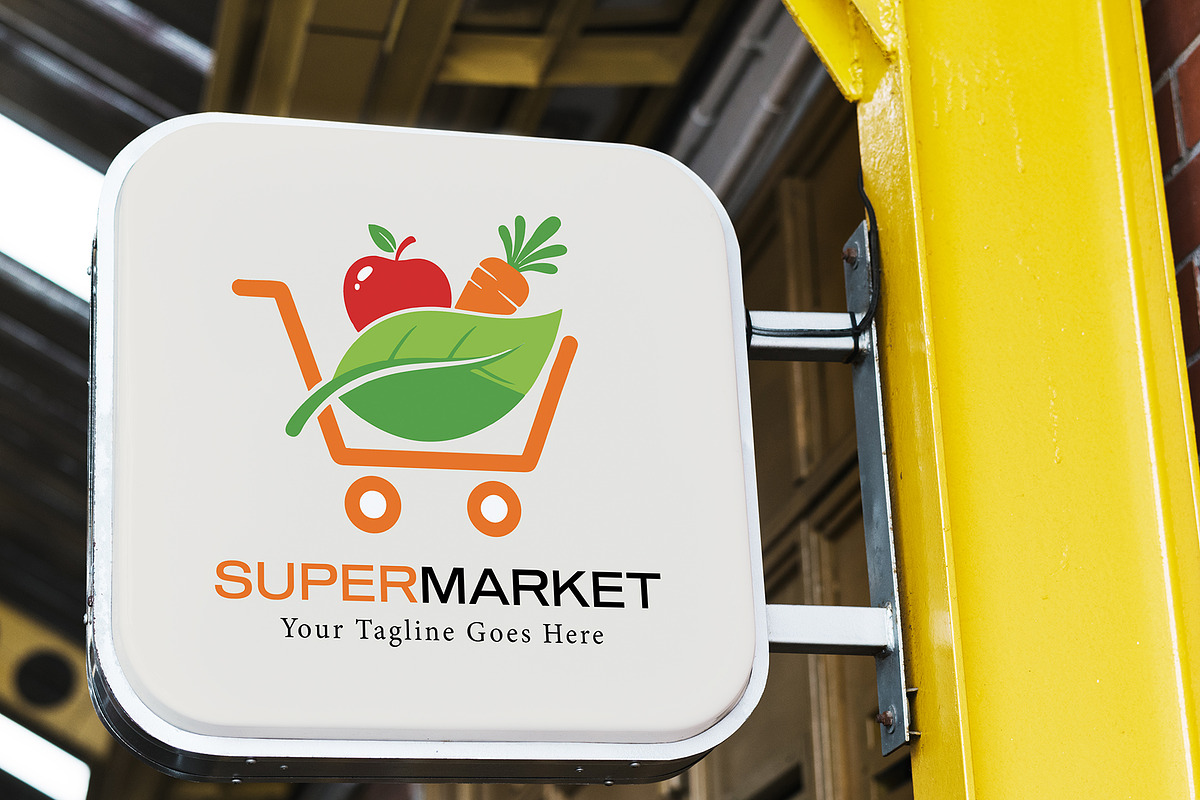 Grocery & Supermarket Logo Template preview 8