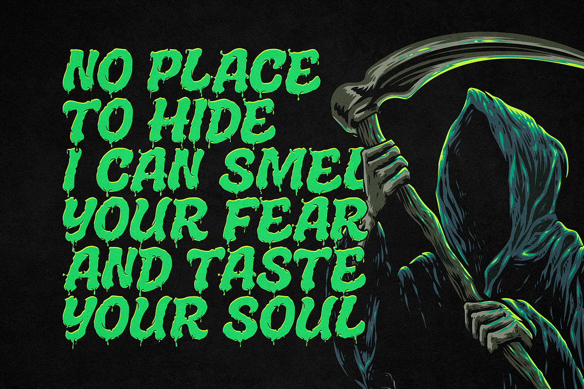 Melted Brain – Layered Dripping Font, a Handwritten Font by figuree studio (Photo 2 of 10)