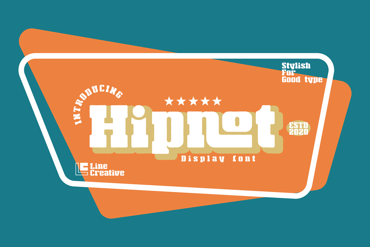 Hipnot, a Slab Serif Font by Linecreative (Photo 1 of 6)