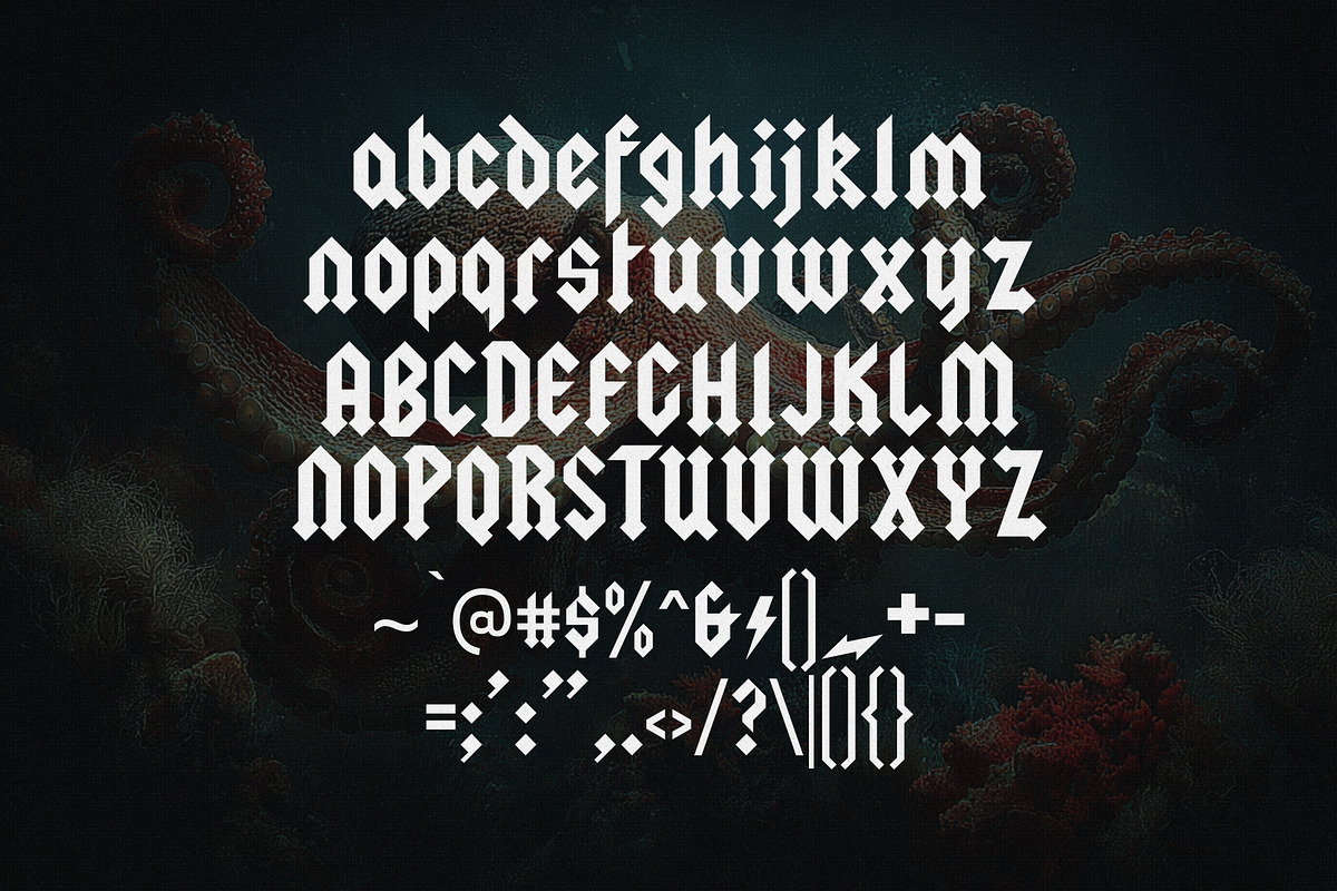The Gothic Rite - Dark Academia Font, a Blackletter Font by HipFonts (Photo 8 of 9)