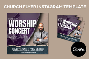 Church Flyer Canva Template