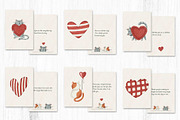 Cats In Love., a Seasonal Illustration by Iryna Mel (Thumbnail 4 of 8)