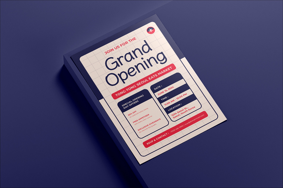 Grando - Event Invitation, an Invitation Template by Fannan Studio (Photo 3 of 3)