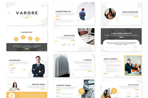 Varore - Powerpoint Template