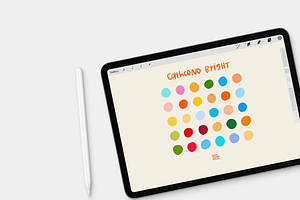Procreate Color Palette - Bright