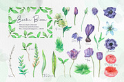 Easter & Spring watercolor clipart., an Illustration by BalanceUA (Thumbnail 8 of 10)
