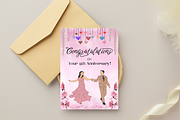 Elegant Anniversary Cards Template, a Card Template by WynterLife Studio (Thumbnail 4 of 6)