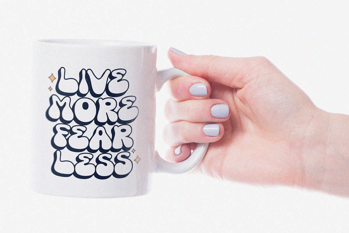 Hello Margarine - Groovy Font, a Font by Prioritype Co (Photo 5 of 10)