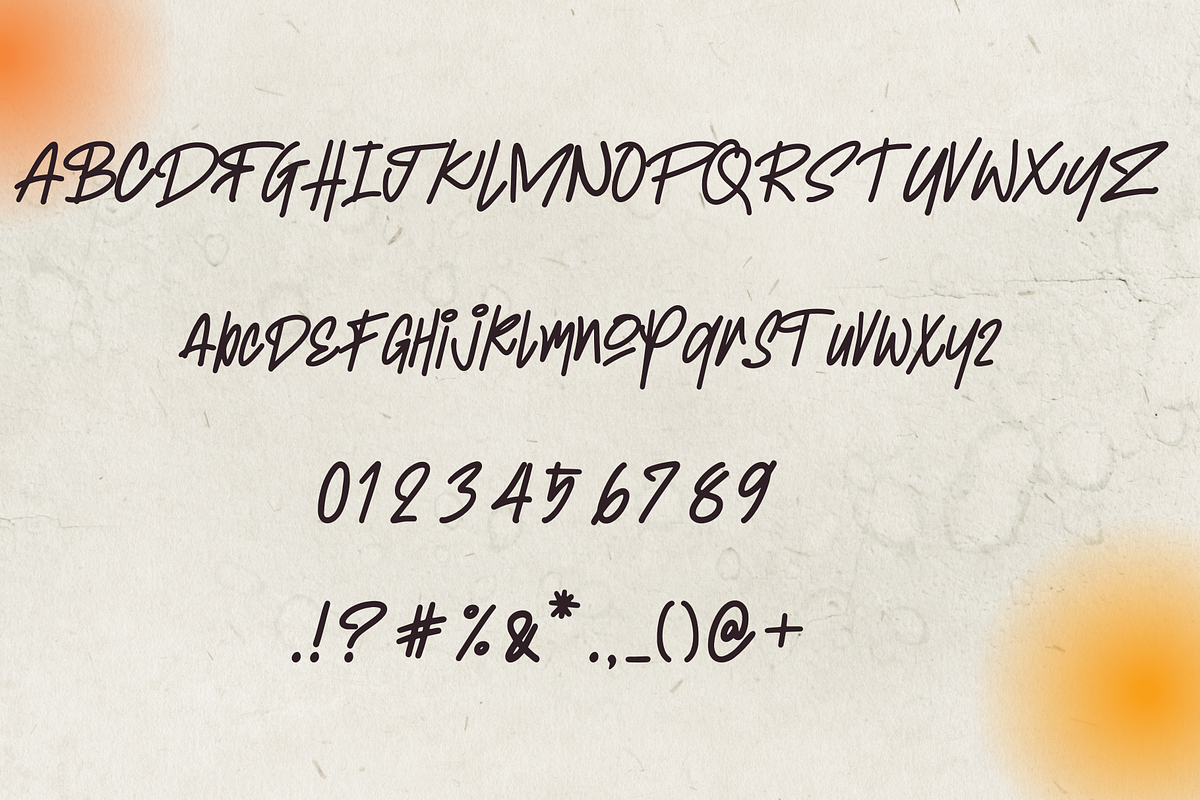 Lazy Monkey, a Handwritten Font by nongnuchpolyiam1 (Photo 6 of 6)
