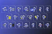 Robot Tech 3D Icon Pack, an Object 3D Model by Haps Space (Thumbnail 4 of 4)