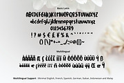 Flowery Brush Font, a Font by YandiDesigns (Thumbnail 2 of 4)