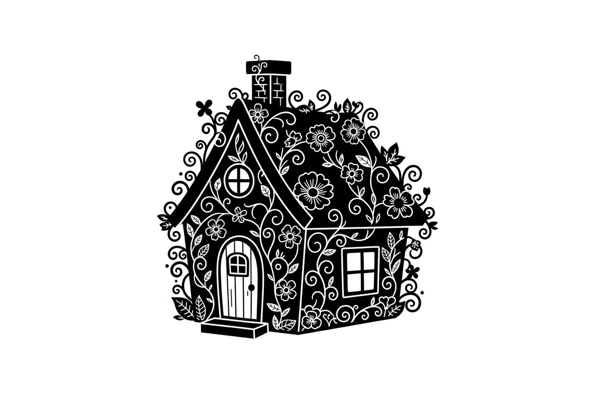 Cute House Silhouette Bundle, an Illustration by Designs_River (Photo 3 of 31)