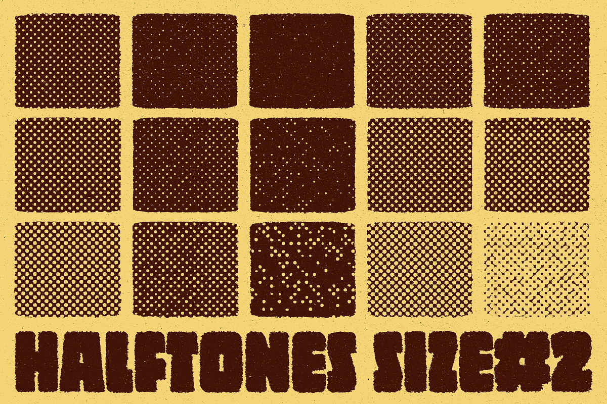 Halftoner Procreate Brushset, a Brush Add-On by PeeperDesignStudio (Photo 3 of 7)