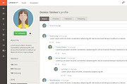 LanderApp - Responsive WebApp, a Bootstrap Template by Optimistic Designs (Thumbnail 2 of 5)