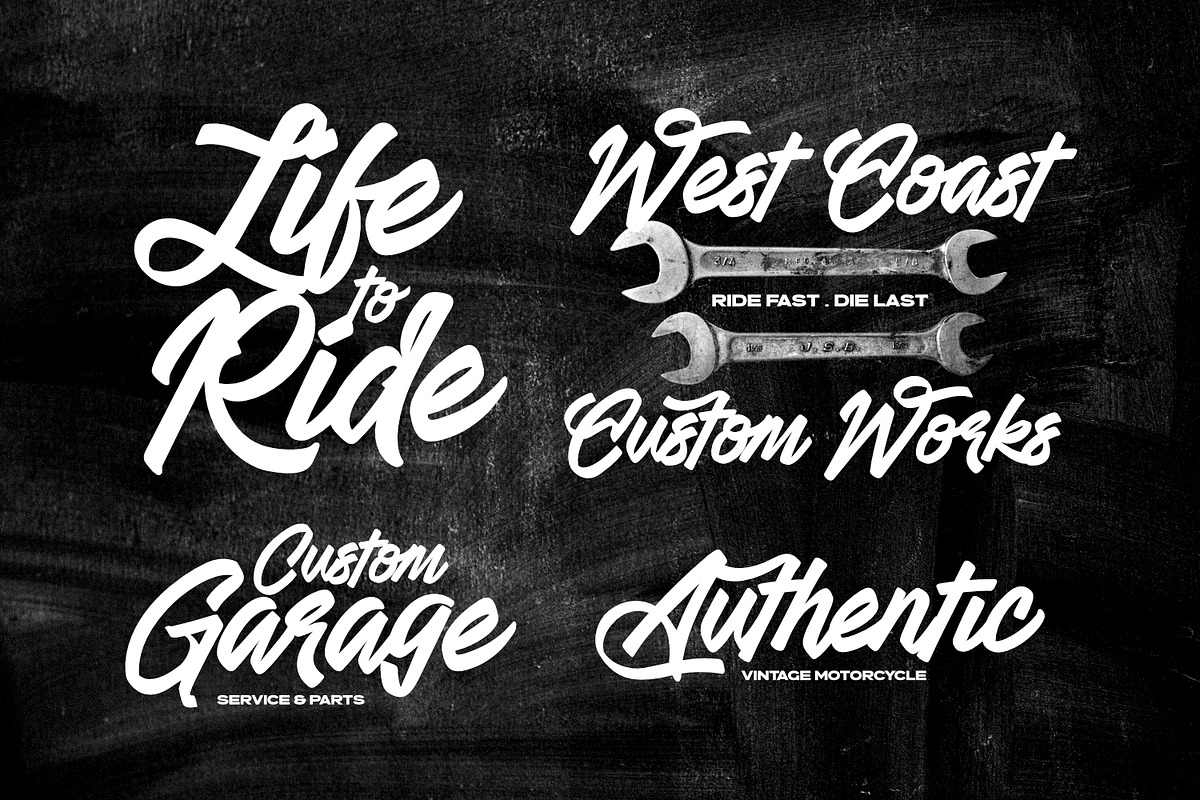 Alfast - Stylish Marker Script, a Script Font by ikiiko (Photo 4 of 7)