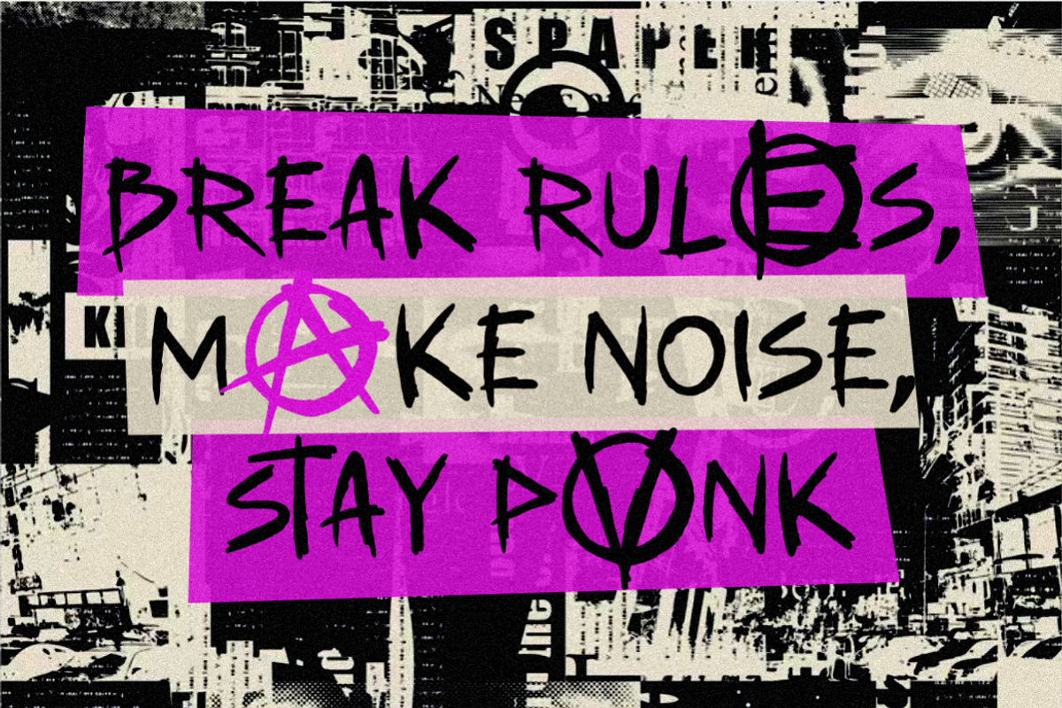 Wasted Punk - Punk Font, a Font by PutraCetol Studio (Photo 2 of 5)