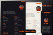 Knox - Resume Framer Template, a Landing Page Template by Salomon Studio (Thumbnail 3 of 8)