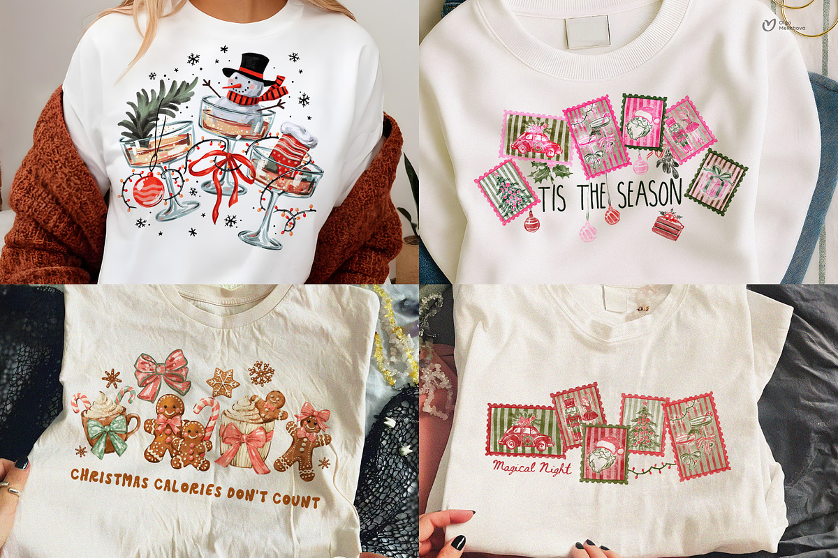 The Ultimate Christmas PNG Bundle, a Graphic by ollalya (Photo 4 of 7)
