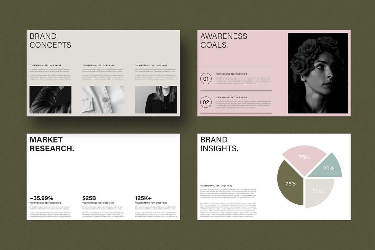 Brand Strategy Presentation Template, a Presentation Template by Artisan Vibes (Photo 7 of 9)