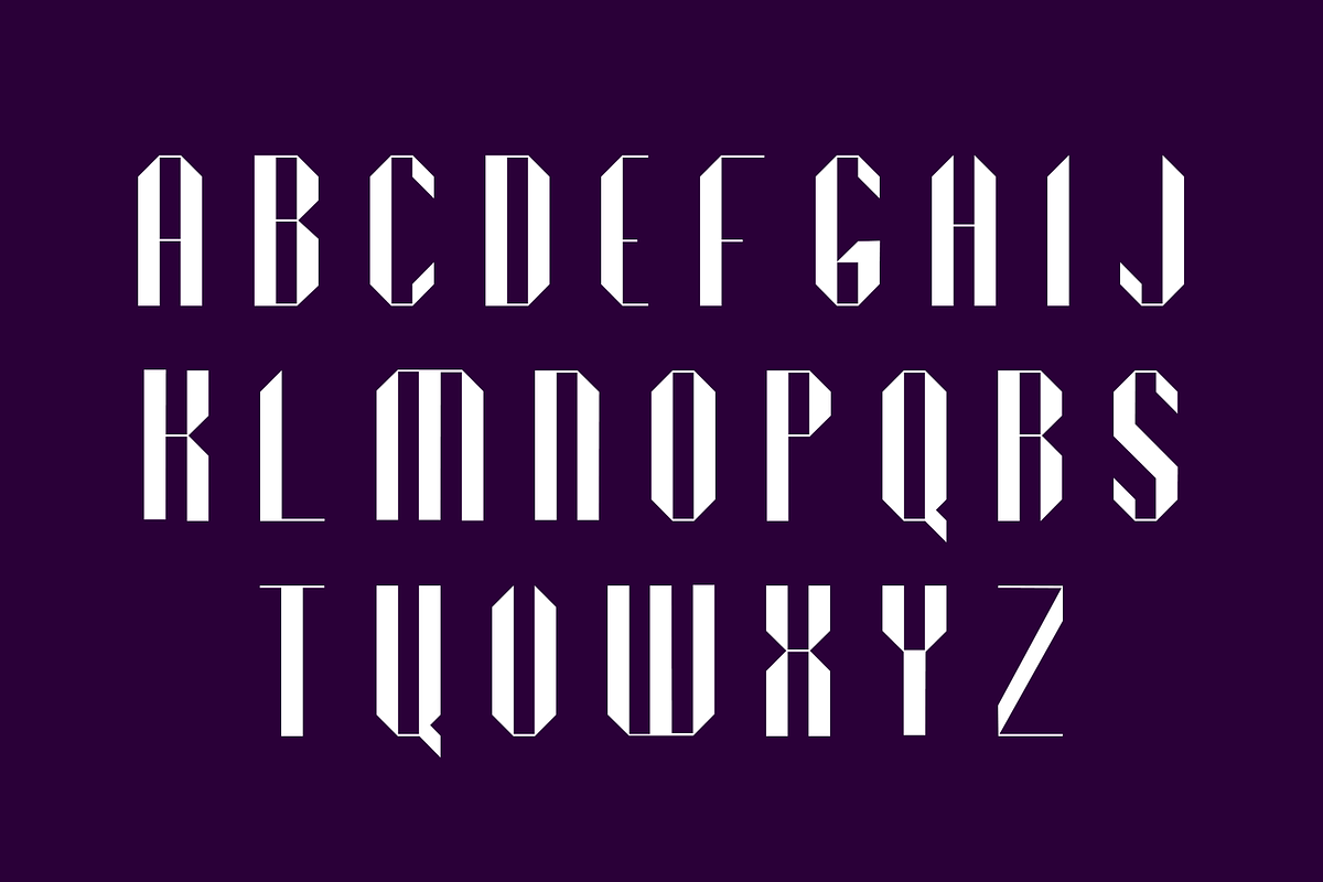 Vividora | Geometric Display Font, a Sans Serif Font by OneTen The Studio (Photo 2 of 5)