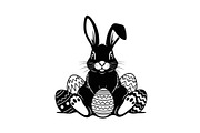 Easter Bunny Vector Bundle, an Illustration by Designs_River (Thumbnail 24 of 51)