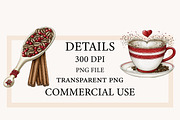 Coffee & Reading Moments Clipart, a Seasonal Illustration by Designworld (Thumbnail 3 of 9)