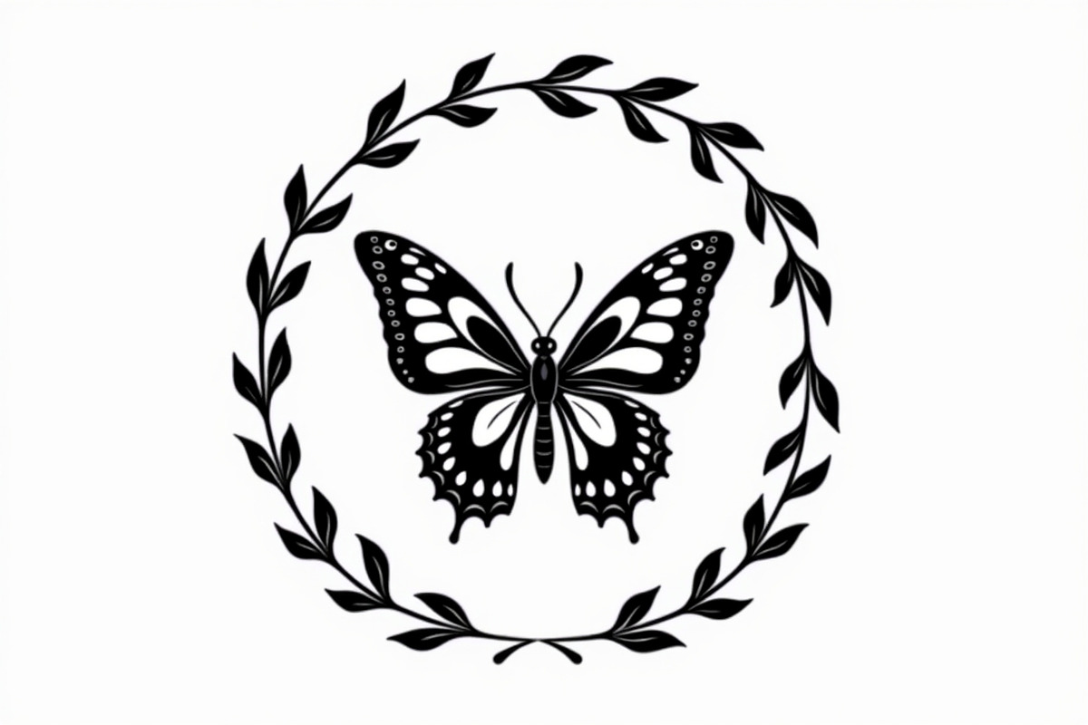 Nature Butterfly Vector Bundle, an Illustration by yasushie (Photo 2 of 9)