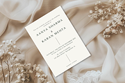 Elegant Minimalist Wedding Invitatio, a Templates & Theme by Elegant_Studio44 (Thumbnail 4 of 4)