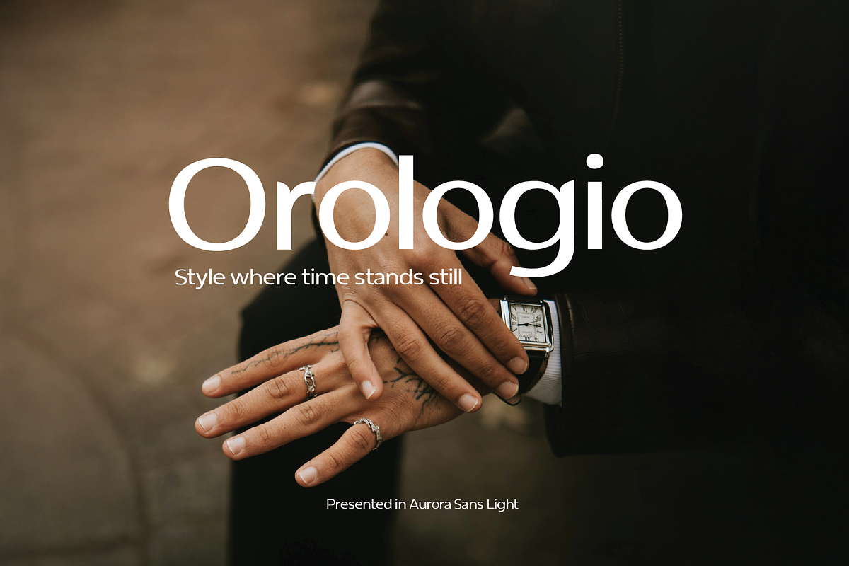 Aurora Sans, a Sans Serif Font by StudioLingo (Photo 2 of 7)