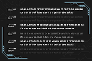 THE BOKRUN | Futuristic Font, a Sans Serif Font by twinstd (Thumbnail 12 of 13)