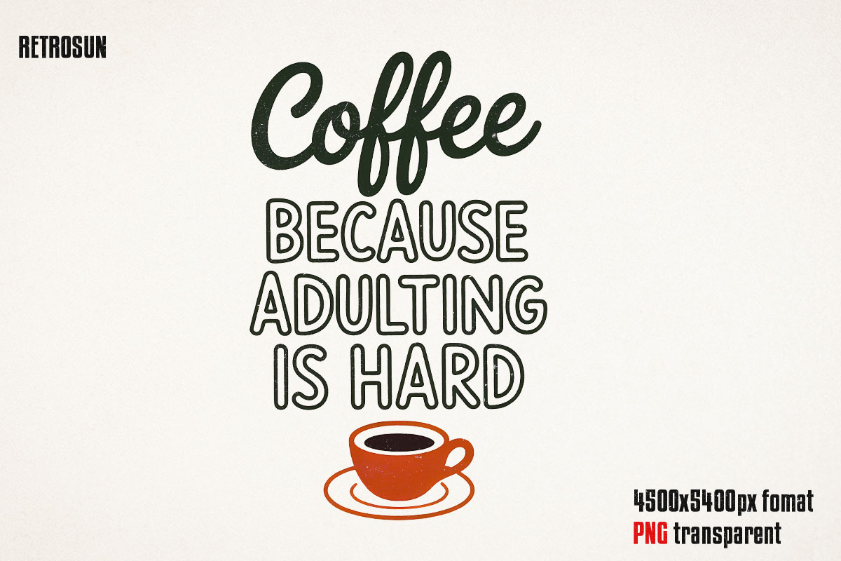 Funny Coffee Doodle PNG Bundle, an Object Graphic by GlitterCraft (Photo 36 of 61)