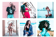 Teal Instagram Blogger Presets, a Preset Add-On by Design Aesthetic (Thumbnail 2 of 6)