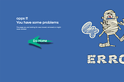 404 Mummy - Animated 404 Error Page, a Websites & App Template by XYZ Space (Thumbnail 5 of 6)