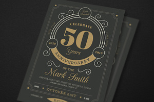 Vintage Anniversary Flyer/Invitation