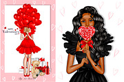 Valentines day clipart, an Illustration by DekoArt (Thumbnail 7 of 7)
