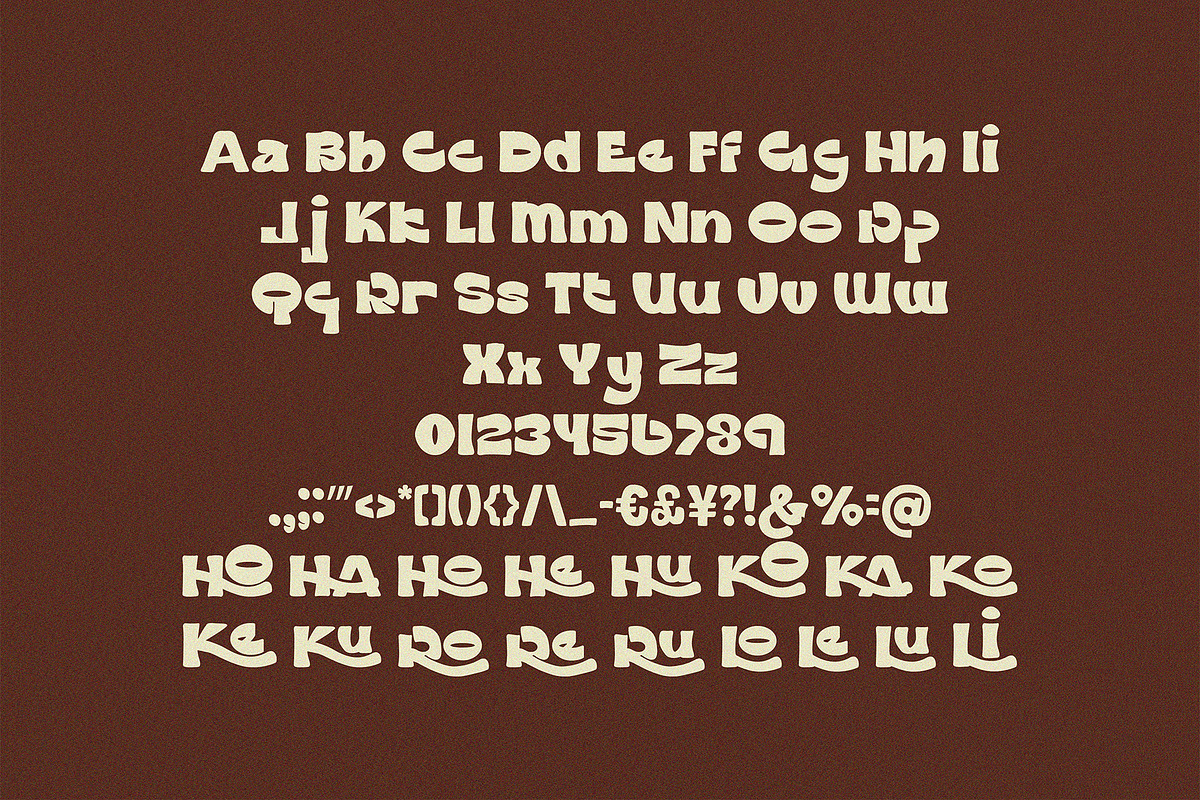 Chopis - Food Font, a Handwritten Font by Boril Std (Photo 2 of 10)