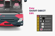 Multiple View Coach Bus Mockup, a Product Mockup by SPEED APEX (Thumbnail 4 of 4)