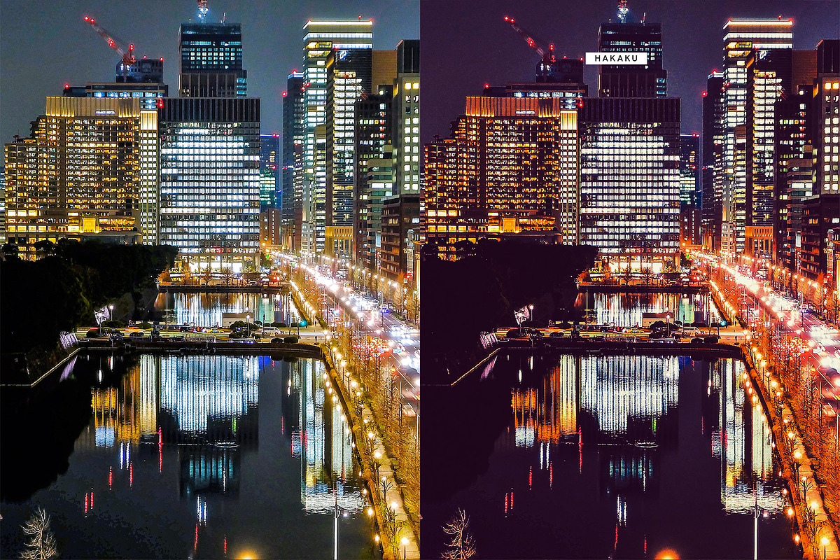 32 Neon Tokyo LR Presets and LUTs preview 8