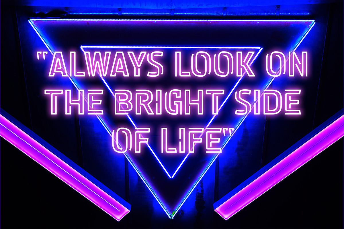 Neonstar - Night Light Display, a Sans Serif Font by Mokatype Studio (Photo 6 of 10)