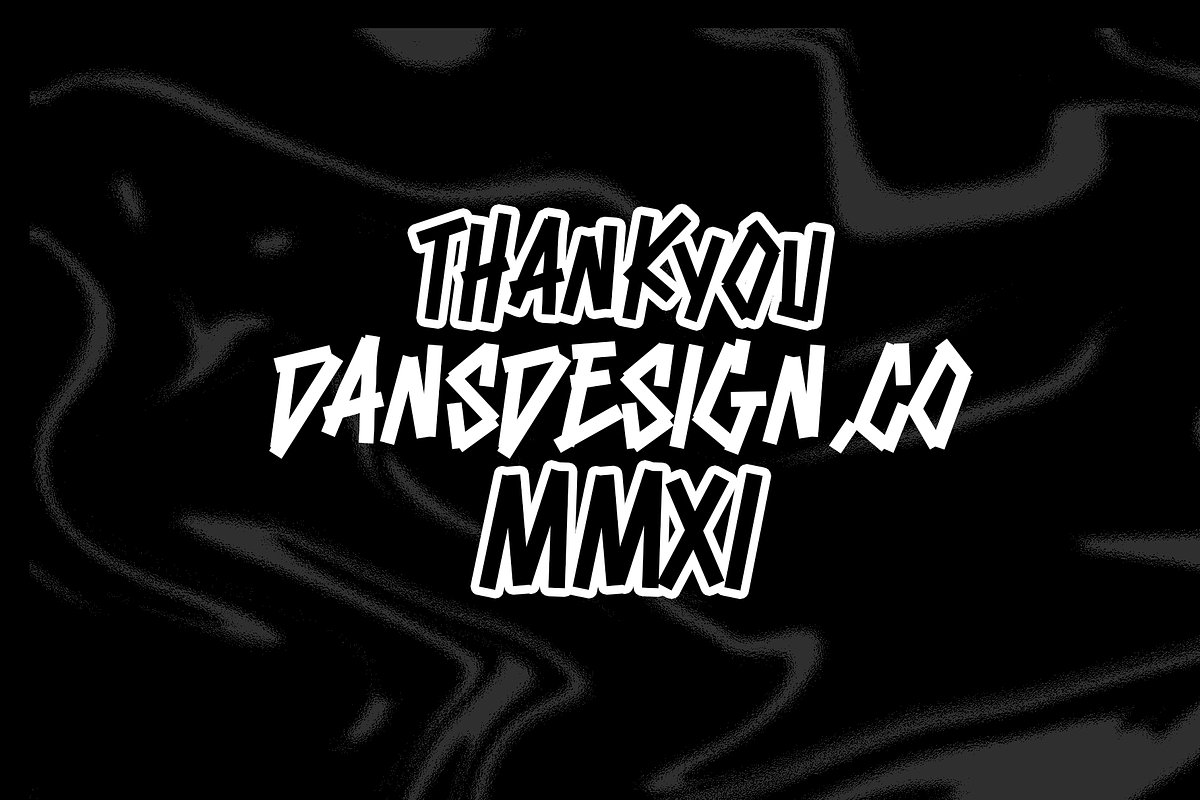 STUCKERS, a Blackletter Font by dansdesign (Photo 5 of 5)