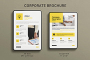 Corporate Brochure Template, a Brochure Template by TemplatesForest (Thumbnail 2 of 7)