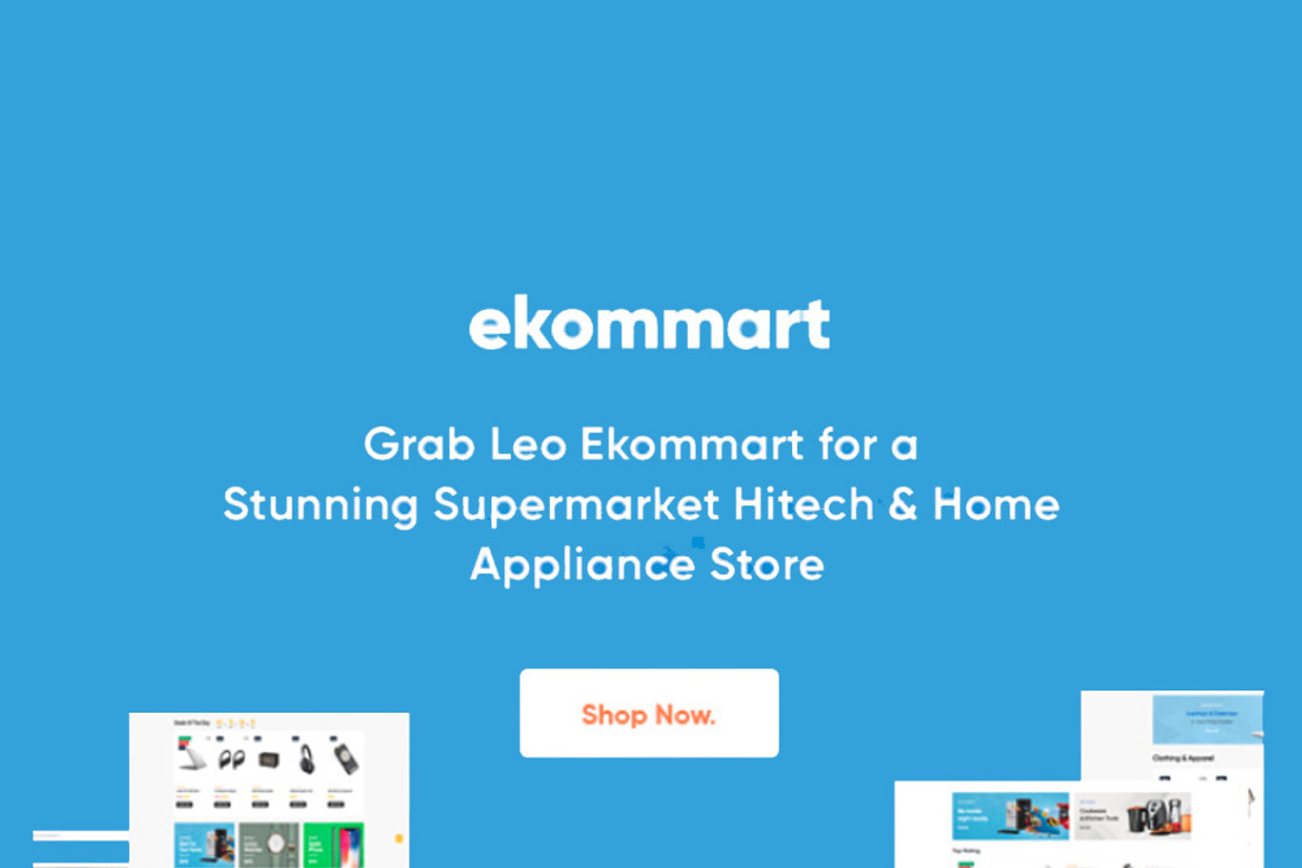 LEO EKOMMART SUPERMARKET HITECH & HO, a Bootstrap Template by LeoTheme (Photo 8 of 11)