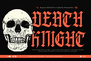 Raquens | Blackletter Display, a Blackletter Font by Denustudios (Thumbnail 2 of 9)