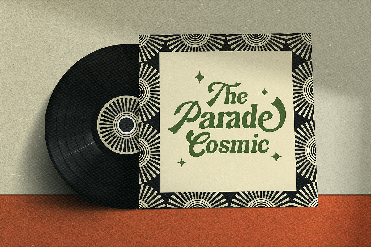 Graville – Retro Script Serif, a Serif Font by Almeera Std (Photo 2 of 10)