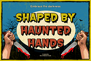 Terrify, a Sans Serif Font by Burntilldead (Thumbnail 12 of 12)