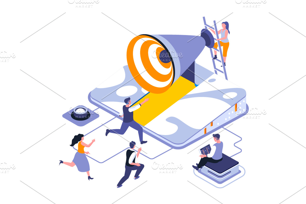 Isometric 3D Illustrations, a Finance Illustration by alexdndz (Photo 5 of 26)