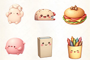 Kawaii School Clipart Bundle, an Illustration by CrexoraLab (Thumbnail 5 of 5)